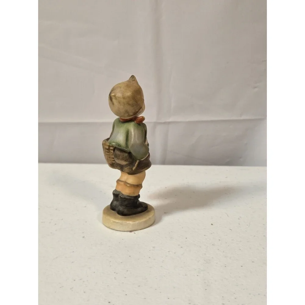 Goebel Hummel Village Boy #51 w Basket TMK-3 Western Germany Figurine 4”‎
